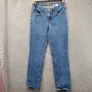 Cruel Girl Slim‎ Denim Jeans Womens Jrs 9 L Long Mid Rise Medium Blue